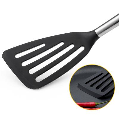 China Stainless Steel Kitchenware Set   Silica Coated   Spatula Ladle Spoon set for sale