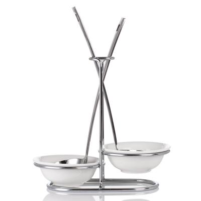 China Stainless Steel Kitchen serveware  spoon holder   ladle stand for sale