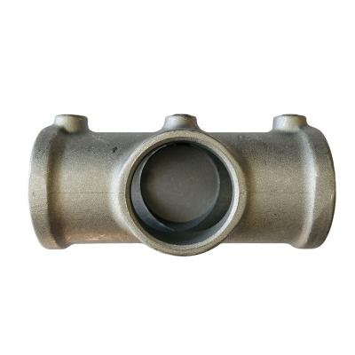 China Safety railings; line-by-line scrolling; oem fencing customized aluminum head clamp scaffolding tube clamps pipe fittings long tee /cross for sale