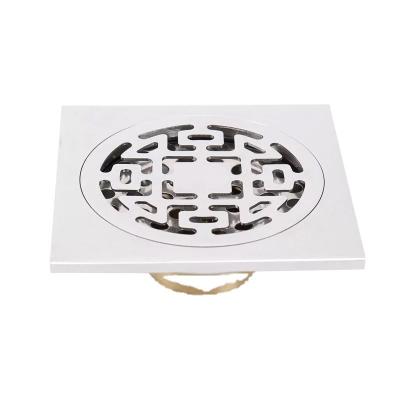 China Chinese High Quality Stainless Steel Floor Drain Deodorizer Concealed Square Floor Drain for sale