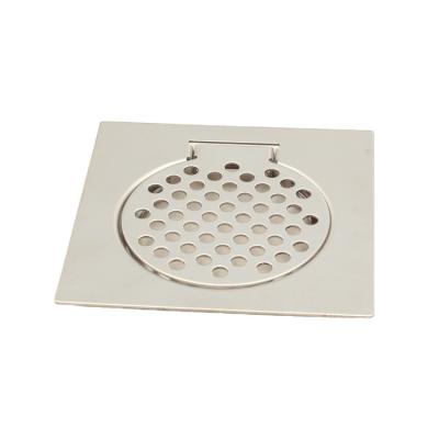 China Chinese Floor Drain Deodorizer Rectangular Clamshell Shower Floor Drain With Removable Cover for sale