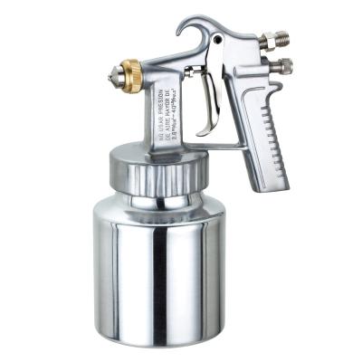 China Paint Spray Gun MGQ500 1.3MM Nozzle 1000ML Suction Feed Pod Low Pressure Spray Gun Can Work With Mini Air Compressor for sale