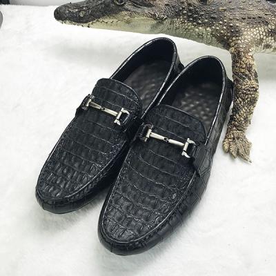 China 2019 Oxfords OEM Genuine Crocodile Leather Casual Shoes Men MOQ 1 PCS for sale