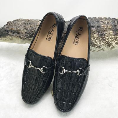 China MOQ 1 PCS 2019 Successful Luxurious Crocodile Skin Oxfords Mens Leather Handmade Shoes Bespoke Shoes for sale