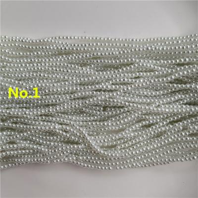 China Jewelry Making 2.5mm White Glass Beads DIY Bead Glass Beads for sale