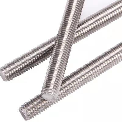 China General Industry Hardware Thread Teeth Bar DIN976 Series M6 60cm Products Main Set Screws Screw Nuts Stainless Steel Teeth Bar Full for sale