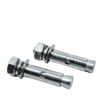 China Chinese General Industry Factory System Expansion Bolt Small M6 Slotted 70mm Customized Expansion Bolts ss304 ss316 for sale