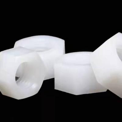 China China factory direct sales of heavy industry high quality nylon plastic hex nuts (PA66) M6 nuts for sale