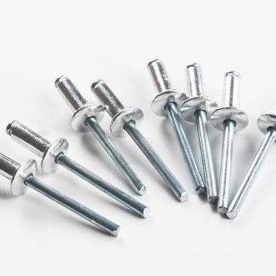 China High quality stainless steel cut mandrel rivets GB12618.4 M3.2 8mm slotted cut mandrel rivets for sale