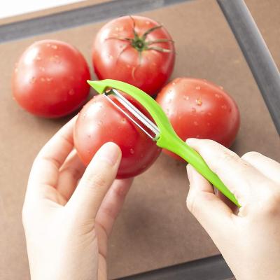 China Newest Kitchen Accessories Viable Multifunctional Fruit Vegetable Peeler Stainless Steel To Peeling Easy For Sale for sale