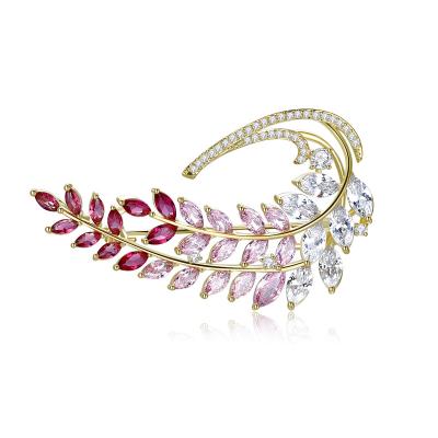 China Other Fashion Multicolor Wedding Rhinestone Rhinestone Women Butterfly Brooch Jewelry Bridal Elegant Accessories for sale