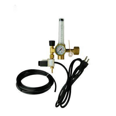 China Good Selling Brass CO2 Brass Pressure Regulator For Green House Supply System for sale