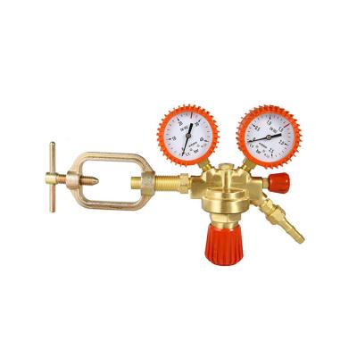 China Stable Listing New Acetylene Brass Pressure Regulator Two Stage Regulator for sale