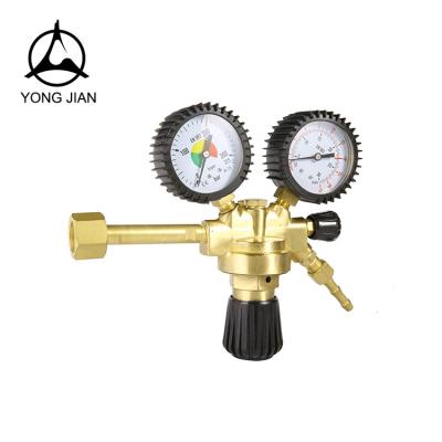 China Stable Industrial Welding And Cutting With Gas Pressure Gauge And CE Approved Argon CO2 Pressure Regulator for sale