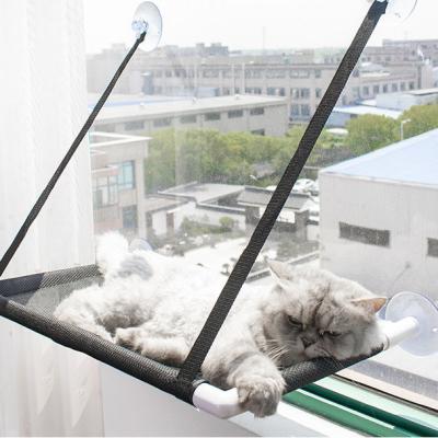 China Wholesale Viable Stock High Quality Kitty Hanging Bed Cat Hammock Window For Pets Raised Bed Pet Window Seat Cat Hammock Bed for sale