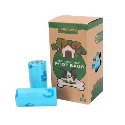 China Sustainable PPE environmental protection can be degraded and improved to thicken outdoor pet garbage bag for sale