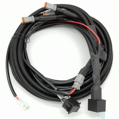 China Automobile Dual Circuit Protect Design Light Automotive Car LED Wire Harness for sale