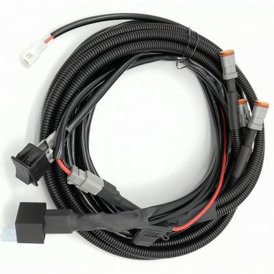 China Low MOQ High Quality LED Automobile Fog Light Car Headlight Wire Harness For Toyota Control Switch for sale