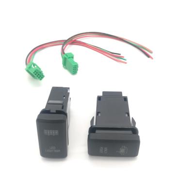 China Automobile New Arrival Car Accessory 12V 24V Automotive Wiring Harness Led Fog Light Use Switch For Toyota Corolla for sale