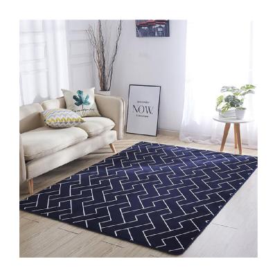 China Washable Bestselling Flannel Printing Decorative 3d Rug Easy To Clean Non Slip Mat for sale