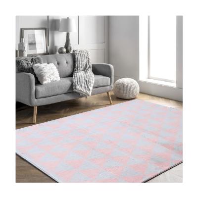 China High quality washable rabbit hair transfer mat does not shed hair mat, soft and comfortable, special for living room sofa for sale