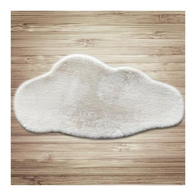 China Washable Super Soft Comfortable Kids Design Faux Fur Blanket Soft Surface For Kids Room Faux Rabbit Fur Sheepskin For Room Carpet for sale