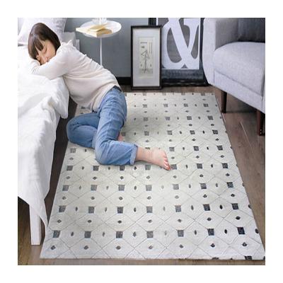 China Washable high quality soft blanket for modern living room for sale