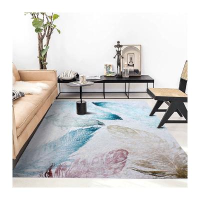 China Velvet Printed Blankets Washable Anti-skid Flame Retardant Shinning Decorative Blankets Bedroom Living Room Floor Blankets for sale