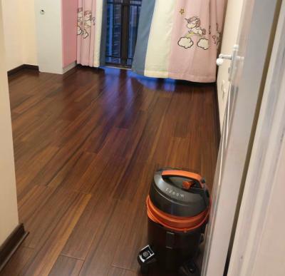 China Indoor solid wood flooring click lock african okan flooring for sale