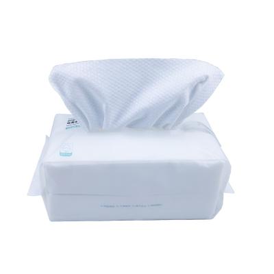 China Soft and Comfortable Disposable Thickened Face Towel Pearl Pattern Face Towel Cotton Disposable Face Cloths for sale