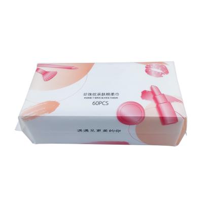 China Cotton Soft and Comfortable Disposable Face Cloths Customized Face Clean Cloth Disposable Face Wash Towel for sale