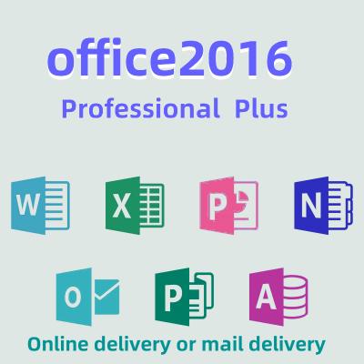 China Online Activation Professional Plus 2016 5PC License MS Office 2016 Master Professional 2016 Plus Professional for sale