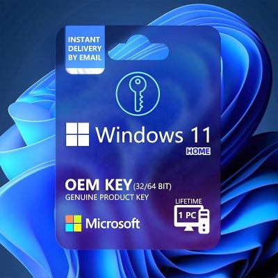 China Win 11 Digital Home Screen Key Code 100% Online Activation , Win11 Home OEM / Retail Key Code Online Send Mail Delivery Or Delivery Home for sale