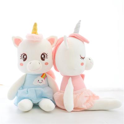 China 2020 Wholesale Pink Plush Toys Eco - Friendly Materials And Blue Unicorn Plush Toys for sale