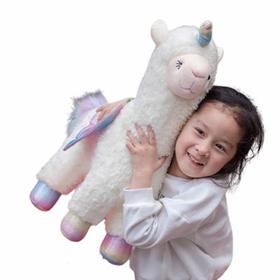 China 2020 Large/Valentine's Day Stuffed Plush Llama Toy Lovely Cute Eco-friendly Material 2020 Pillow Plush Llama Female Toys Stuffed Llama Toy zu verkaufen