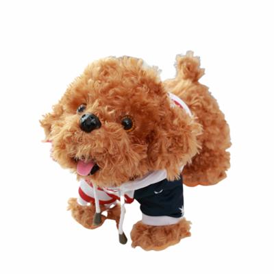 중국 Wholesale hot sale eco-friendly material plush stuffed toy plush teddy bear dog with good price brown plush dog for valentine /birthday gift 판매용