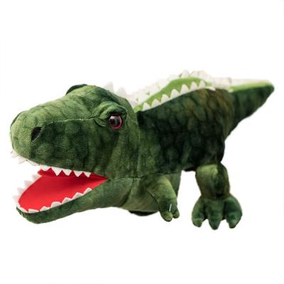 Cina Manufacturer Plush Dinosaur Hand Puppet Eco-friendly Material Stuffed Hand Puppet in vendita