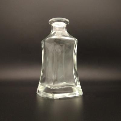 China Personal Care low price 150ml 250ml special shape Aroma Reed diffuser glass bottle with Glass Ball Lid for sale