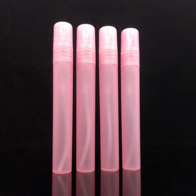 China Custom LOGO 5ML 8ML 10ML color tour refillable hot cap pp plastic spray pen spray for sale