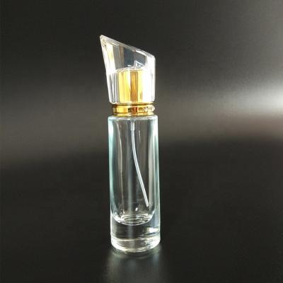 China Indonesia Cylinder 30ml Mist Sprayer Glass Spray Refillable Aluminum Cosmetic Packaging Perfume Bottle for sale