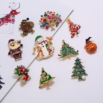 China Custom Made Jachon Christmas Corsage Clothing Accessories Brooch Wholesale Jewelry Accessories Brooch for sale