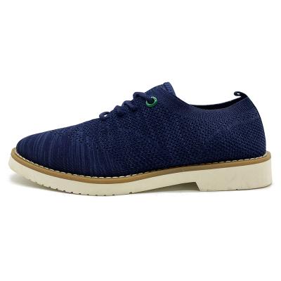 China Anti-odor 2021 new style low price customized outdoor knitted casual shoes for men for sale