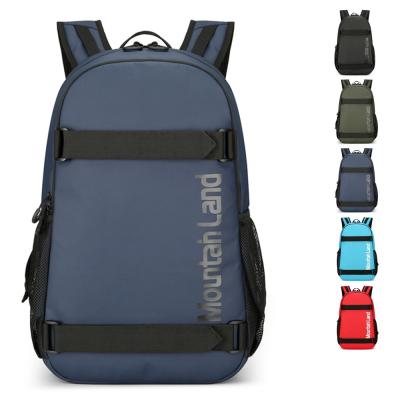 China Mochila de ordenador portátil de negocios RPET Mochila de ordenador portátil de cuero PU resistente al agua en venta