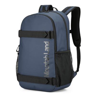 China Mochila portátil de cuero ergonómica PU Mochila portátil de negocios impermeable en venta