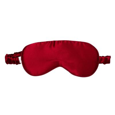 China Popular Printed Eye Mask 100% Nature Mulberry Silk Sleeping Pure Eye Mask for sale