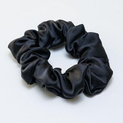 China Soft 100% Silk Elastic Hair Bands 2021 Wholesale Customize Silk Hair Scrunchie for sale