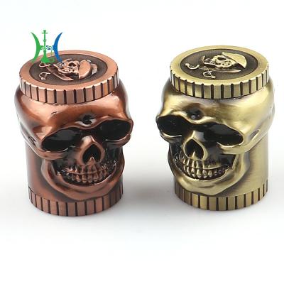 China Metal Herb Grinder Head 3 Layer Metal Tobacco Grinder Grinder Portable Smoking Pipe Smoke Accesassries for sale