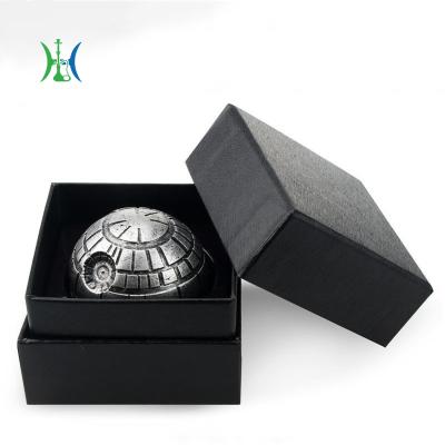 China Personality 3 Layers Smoking Tobacco Zinc Alloy Herb Grinder Grinder Smoking Accessories for sale