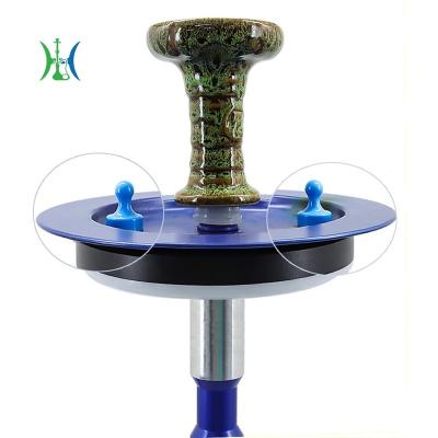 China : Arabic Colorful LED Light Atmosphere Light Rechargeable Magnet Adsorption Hookah Lamp Remote Control Panel With Data Cable Hookah for sale