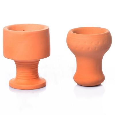 China Shisha Hose & Clay Ceramic Hookah Accessories Red Clay Ceramic Hookah Bowl Arabian Hookah Accessories for sale